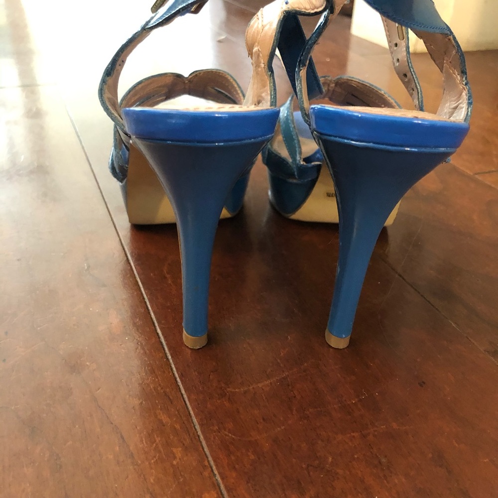 Patent Leather Platform Sandals - Picture 4 of 7